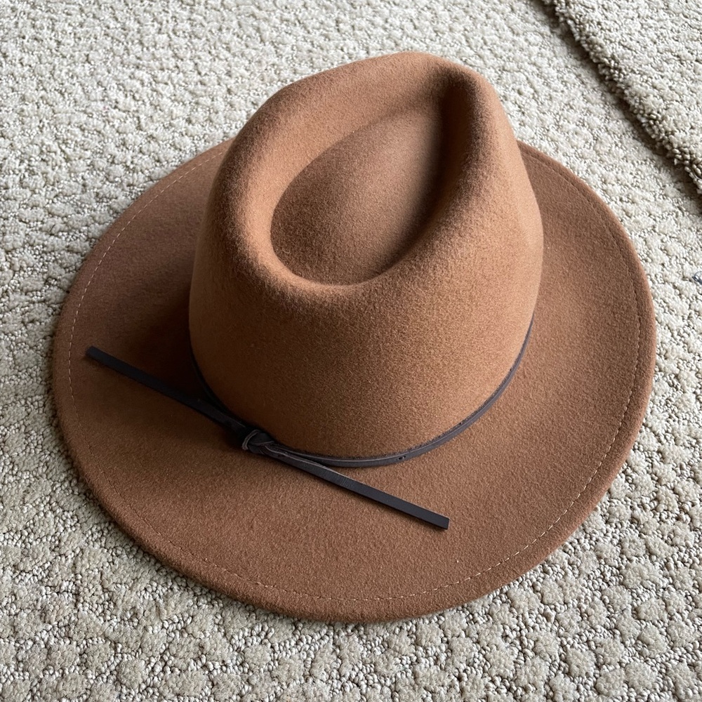 C.C Exclusives 100% Wool brown fedora western hat